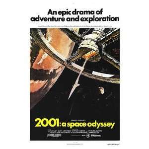   Space Odyssey Movie Poster, 26.5 x 39.75 (1968)