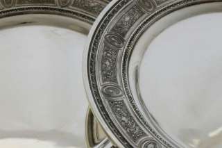 International Wedgwood Plates Sterling Silver Qty. 4 No monogram 