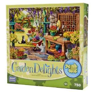  Garden Delights Puzzle: The Potting Bench: Toys & Games