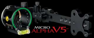 NEW Trophy Ridge Micro Alpha Bow Sight Dealer   AS505R  