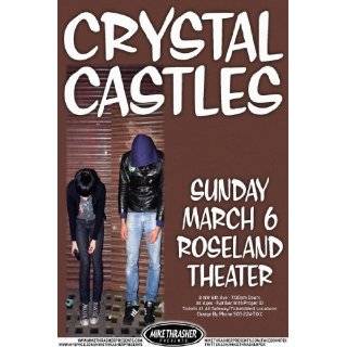 Crystal Castles Poster   Concert Flyer