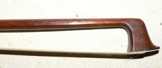 VERY OLD VIOLIN BOW BRANDED H.R.PFRETZSCHNER  GERMANY , READY TO 