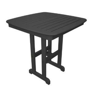   Cod Outdoor Patio Counter Table   Slate Grey Patio, Lawn & Garden