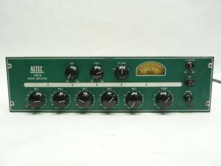   LANSING 1567 A TUBE MICROPHONE PREAMP MIXER AMPLIFIER AMP 1567A  