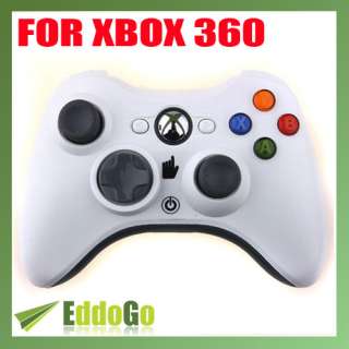 NEW Wireless Controller Glossy White For Microsoft Xbox 360  