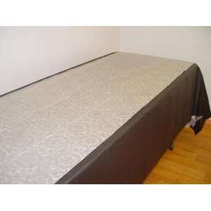  Silver Lace plastic table cover