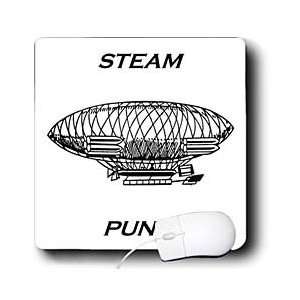  Florene Steam Punk   Steam Punk Air Ship   Mouse Pads 