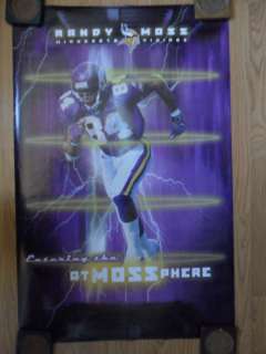 NFL Football Poster Randy Moss Minnesota Vikings  