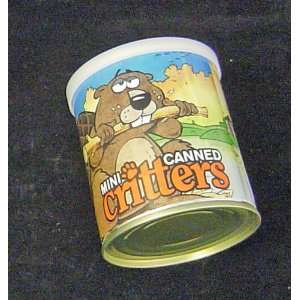  Mini Canned Critters/ Balsa Beaver Toys & Games