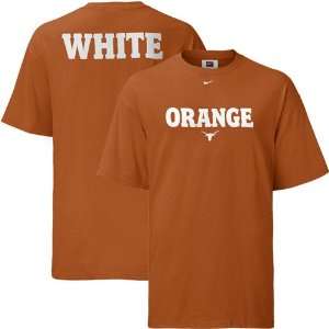 Nike Texas Longhorns Burnt Orange Team Color T shirt:  