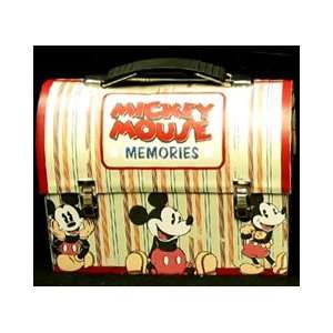  Mickey Lg. Workmans Carry All Lunch Tin   Memories