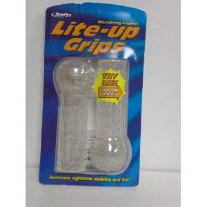  LITE UP GRIPS RED WHITE AND BLUE
