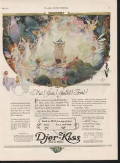 date of original advertisement 1921 company name djer kiss product s 