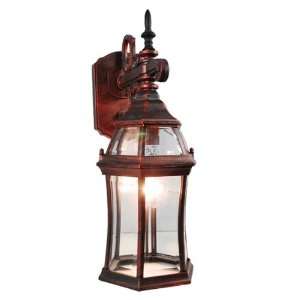   Copper Finished Outdoor Wall Lighting Fixtures: Home Improvement