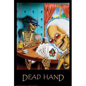  Grateful Dead Dead Hand Music Poster 