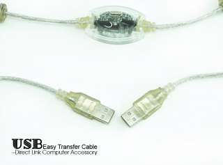 Computer USB PC to PC data file share Transfer Cable  