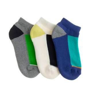 Boys sport ankle socks three pack   socks   Boys accessories   J 