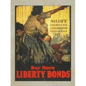  Buy More Liberty Bonds Poster (18.00 x 24.00): Home 