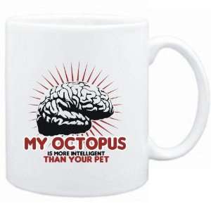 Mug White  My Octopus is more intelligent than your pet  Animals 