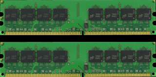   (2X2GB) MEMORY 256X64 PC2 5300 667MHZ 1.8V NON ECC DDR2 240 PIN DIMM
