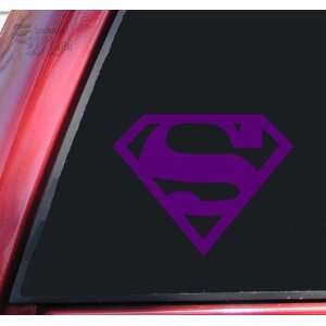  Superman Vinyl Decal Sticker   Purple: Automotive