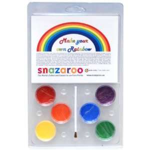  MAKE YOUR OWN PASTEL RAINBOW Snazaroo Face Painting Pallet 