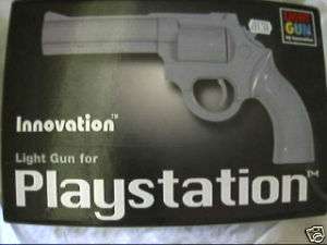 New PSX Playstation Light Gun Original Revolver!  