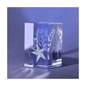    3551 A    Crystal Desktop Award Rectangular Block