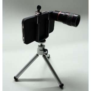   zoom telescope iPhone 4 4S Camera Lens with tripod stand Electronics