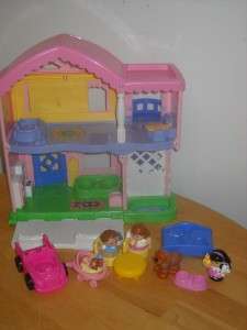 Fisher Price Little People Busy Day Home Sounds HTF  