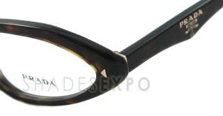 NEW Prada Eyeglasses VPR 08O HAVANA 2AU 101 VPR080 AUTH  