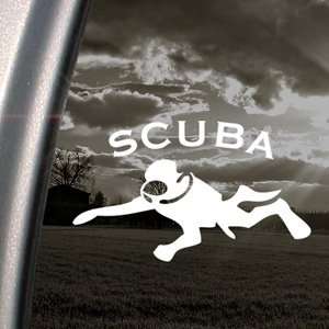  Scuba Diver Decal Car Truck Bumper Window Sticker 