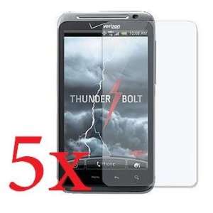  HTC Thunderbolt 4g 6400 LCD Screen Protector Cell Phones 