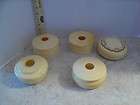 CELLULOID HAIR RECEIVERS LARGE LOT ANTIQUE HAIR RECEIVE