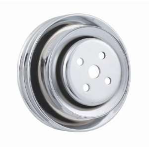   Gasket 8829 Water Pump Pulley, Double Groove SBF Chrome Plated Steel