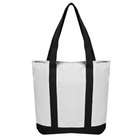 shop123go strong recommendation heavy duty tote bag natural black