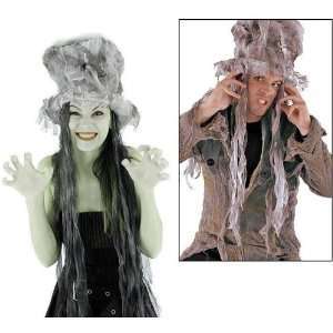 Gray Corpse, Mummy Hair Costume Headpiece Toys & Games