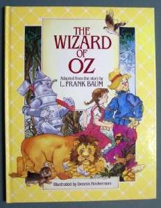 HC 1985 THE WIZARD OF OZ,Illustrated by D. Hockerman  