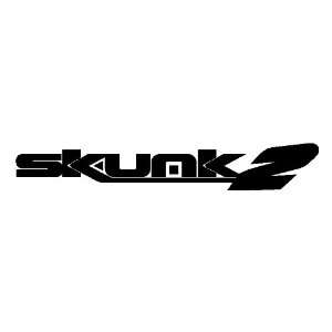  (2) Skunk2 Racing Stickers   black in color Everything 