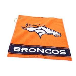  BSS   Denver Broncos NFL Woven Golf Towel: Everything Else