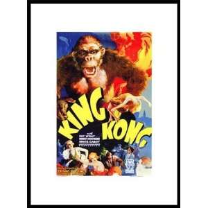    King Kong, Pre made Frame by Unknown, 16x22: Home & Kitchen