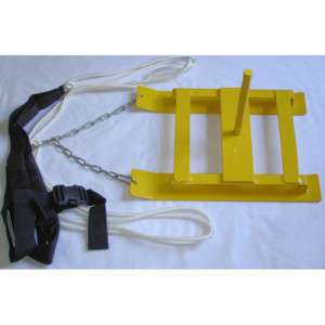 Steel Weight Sled and Speed Resistance Training Harness  