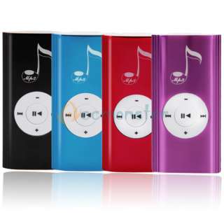 New Portable  Player with Micro SD Slot Smart USB 2.0 Clip Black 