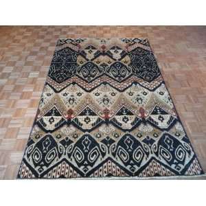  6 x 9 HAND KNOTTED PESHAWAR RUG, 100% WOOL & VEGETABLE 