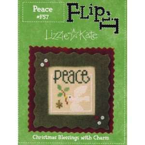  Lizzie Kate Flip It Peace #F57 Arts, Crafts & Sewing