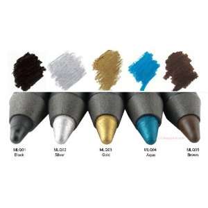  Milani Liquid Eye Liner Pencil, Silver, 3 Pack Beauty