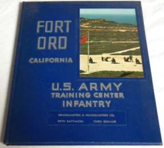 Fort Ord Training Infantry 5th Batallion 3rd Brigade CA  
