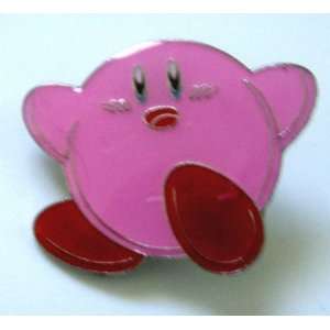  Nintendo Pink Kirby Metal Pin Badge ~Wii~: Everything Else