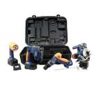   18 Volt Combo Kit with Variable Speed Drill, 2 Saws and 2 Batteries