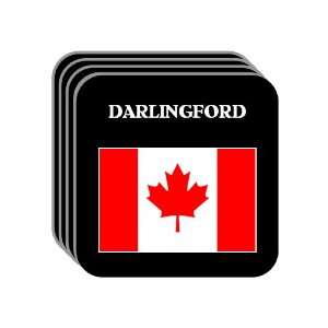  Canada   DARLINGFORD Set of 4 Mini Mousepad Coasters 
